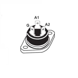 TRIAC 40A 700V CAPSULA RD91 BTA40-700B