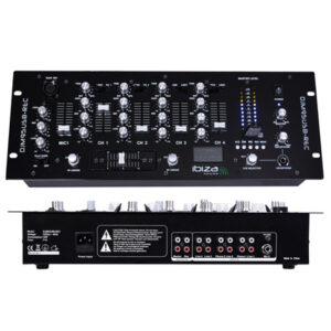 MIXER 19 inch 4 CANALE CU USB + REC