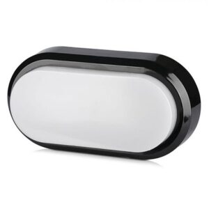 APLICA LED 8W IP54 3000K ALB CALD - NEGRU