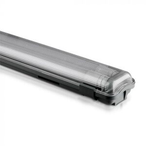 CORP ILUMINAT LED 150CM 2X22W 6400K ALB RECE IP65