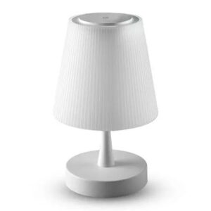 LAMPA NOPTIERA LED 5W CU ACUMULATOR 3000K ALB CALD - ALB