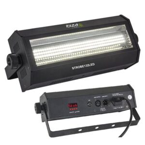 STROBOSCOP CU 132 LED-URI SMD DMX SI 7 EFECTE
