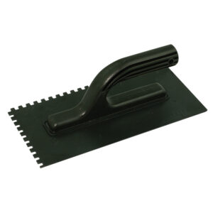 GLETIERA PLASTIC DINTATA CU MANER INGUST 270X130/8MM