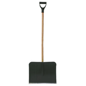 LOPATA ZAPADA PLASTIC CU MANER LEMN 455X360MM
