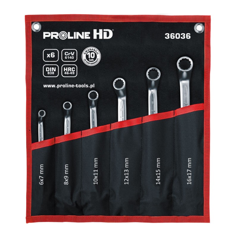 SET CHEI INELARE COTITE CR-VA HD 6-17MM - 6P.