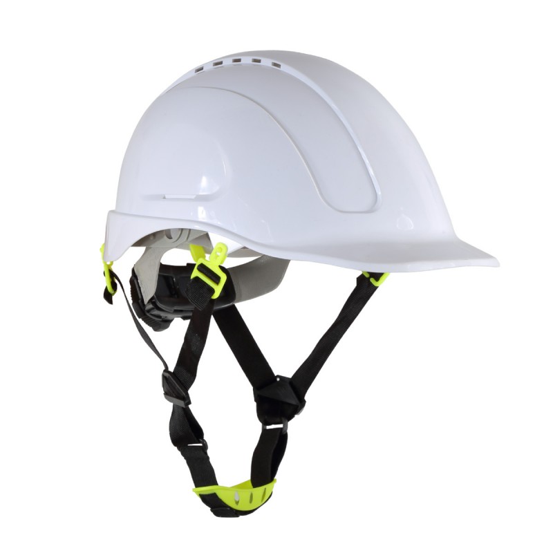 CASCA DE PROTECTIE INDUSTRIALA STABILIZATA / ALB