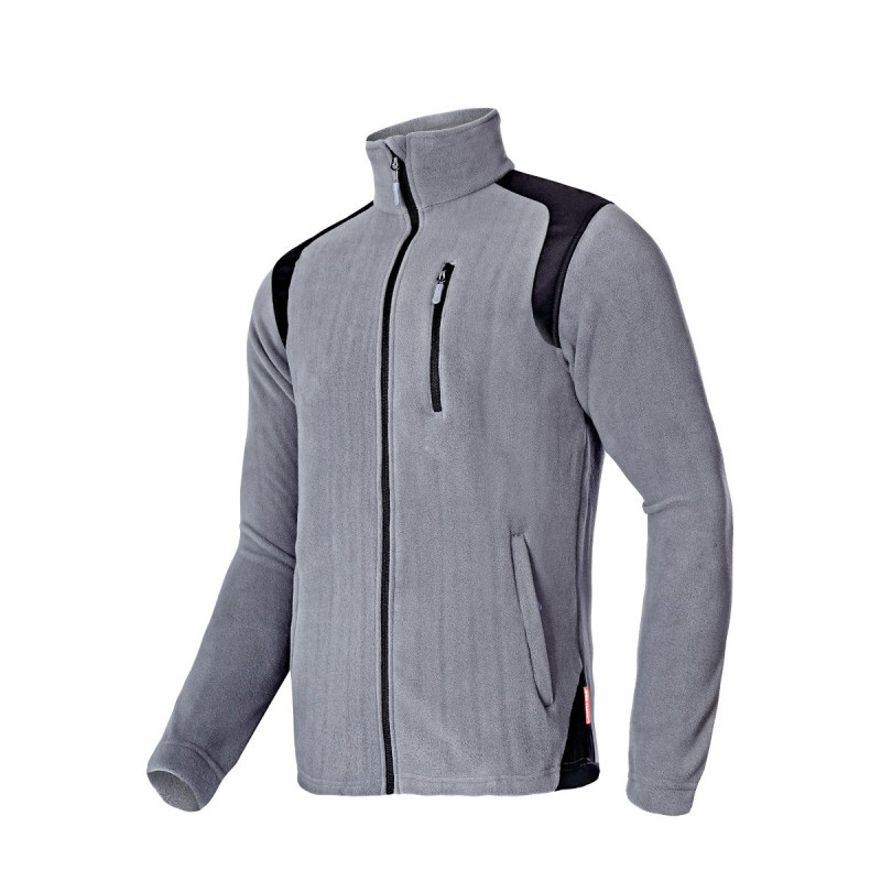 JACHETA POLAR CU INTARITURA / GRI - 3XL