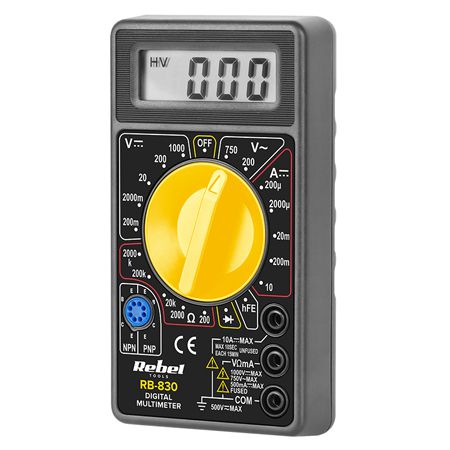 MULTIMETRU UNIVERSAL RB-830 REBEL 1 MULTIMETRU UNIVERSAL RB-830 REBEL