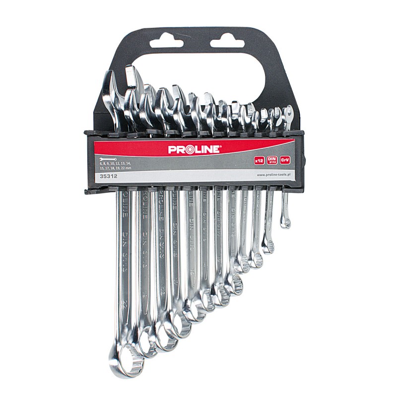 SET CHEI COMBINATE CR-VA FORJATE 6-22MM - 12P.