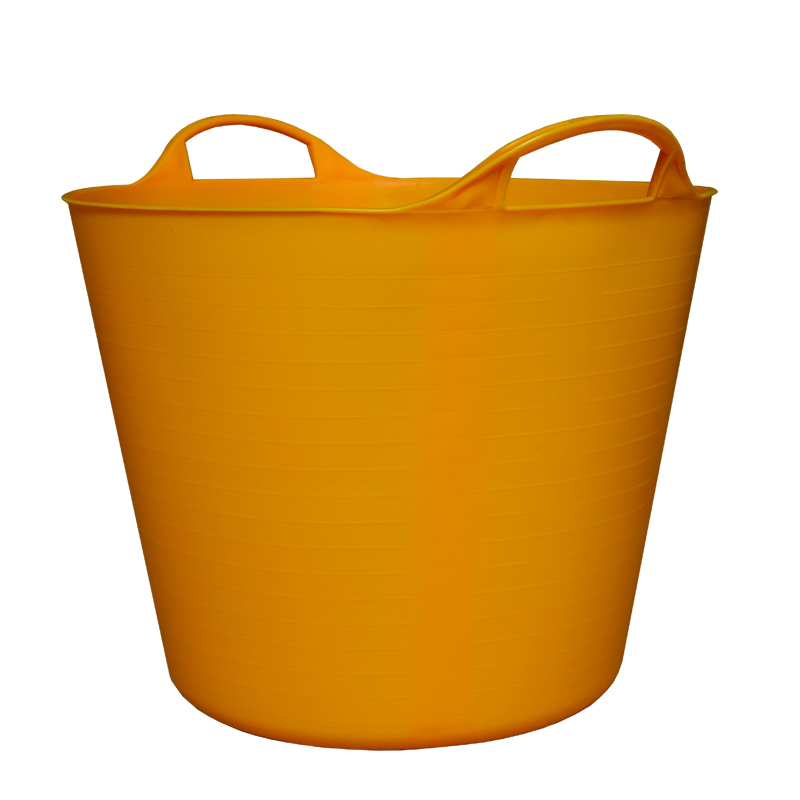 RECIPIENT FLEXIBIL CU MANERE - 27L / GALBEN