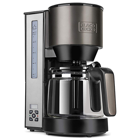 CAFETIERA CU AFISAJ 1000W 1250ML BLACK&DECKER
